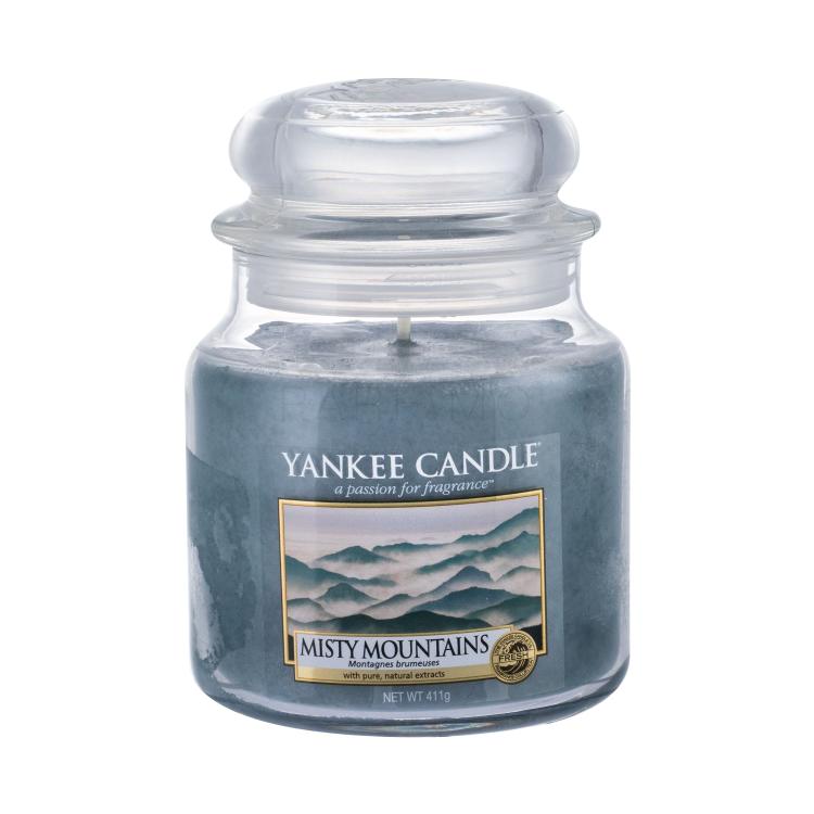 Yankee Candle Misty Mountains Candela profumata 411 g