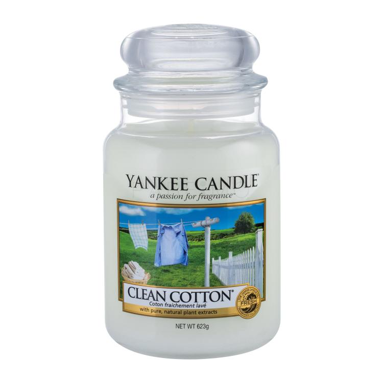 Yankee Candle Clean Cotton Candela profumata 623 g