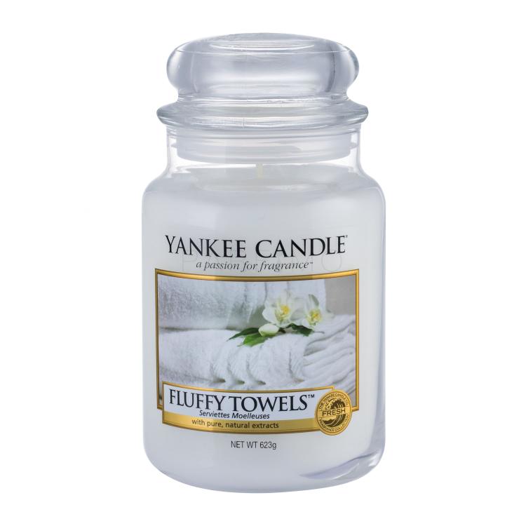 Yankee Candle Fluffy Towels Candela profumata 623 g