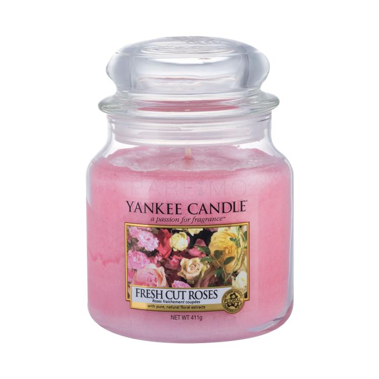 Yankee Candle Fresh Cut Roses Candela profumata 411 g