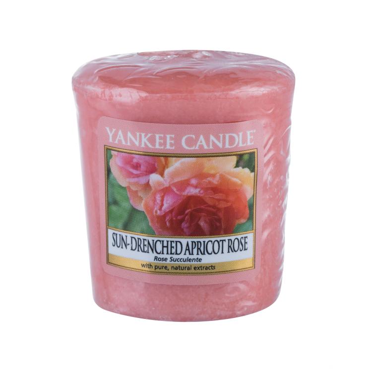 Yankee Candle Sun-Drenched Apricot Rose Candela profumata 49 g
