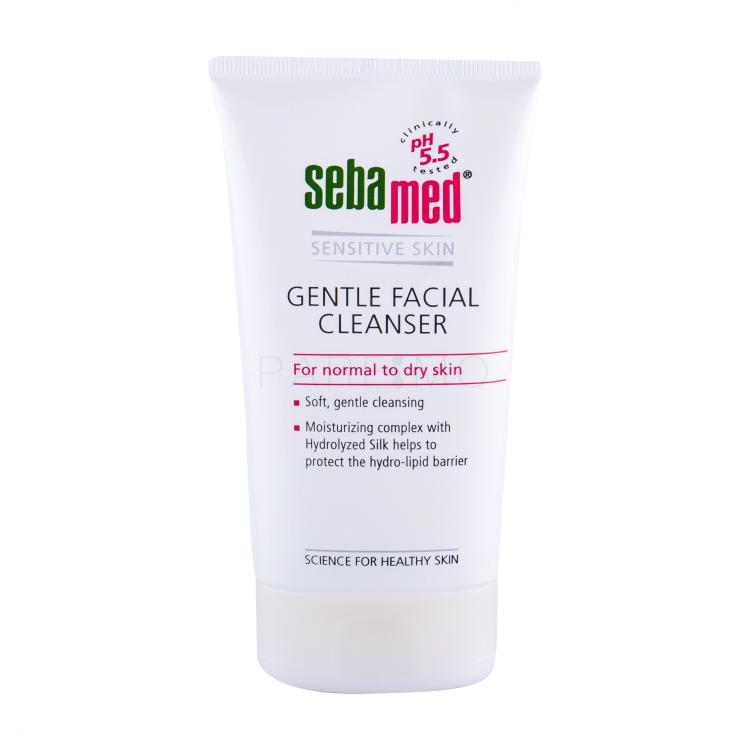 SebaMed Sensitive Skin Gentle Facial Cleanser Normal Skin Gel detergente donna 150 ml