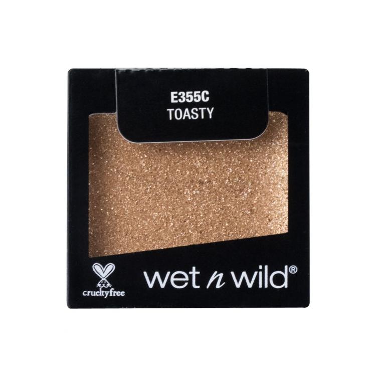Wet n Wild Color Icon Glitter Single Ombretto donna 1,4 g Tonalità Toasty
