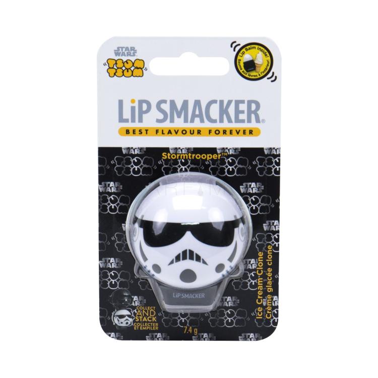 Lip Smacker Star Wars Stormtrooper Balsamo per le labbra bambino 7,4 g Tonalità Ice Cream Clone