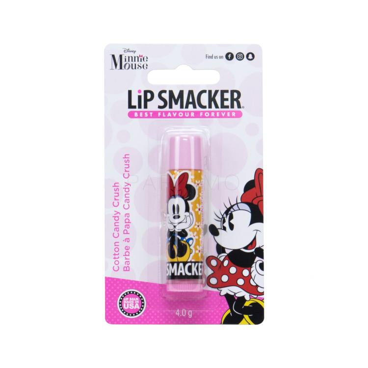 Lip Smacker Disney Minnie Mouse Balsamo per le labbra bambino 4 g Tonalità Cotton Candy Crush