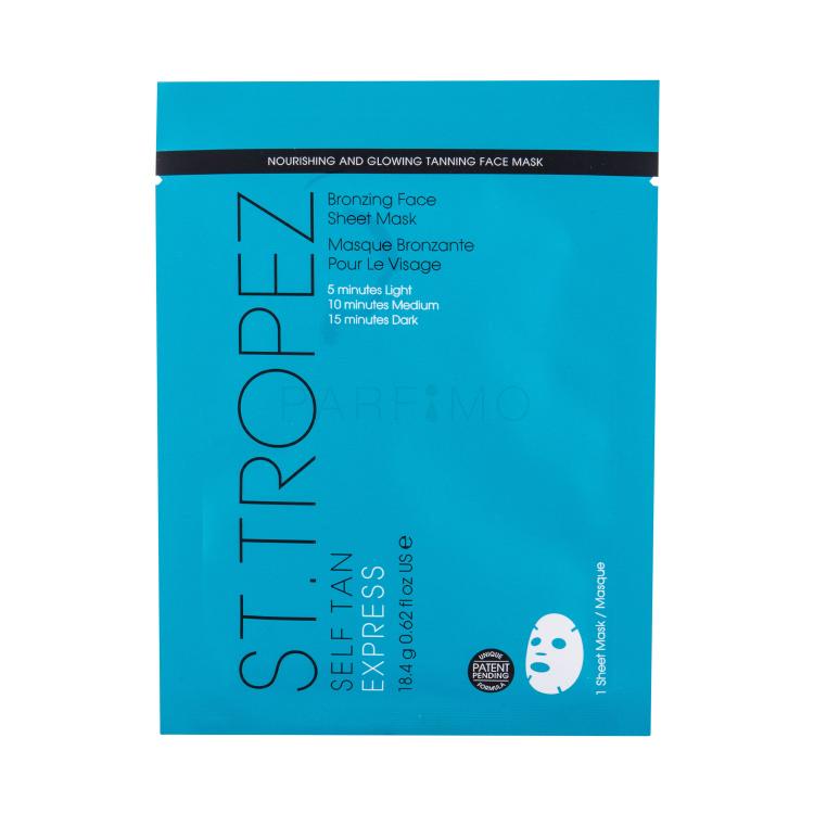 St.Tropez Self Tan Express Bronzing Face Sheet Mask Prodotti autoabbronzanti donna 18,4 g