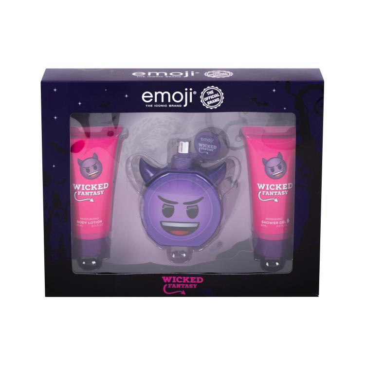 Emoji Wicked Fantasy Pacco regalo eau de parfum 50 ml + doccia gel60 ml + lozione corpo 60 ml