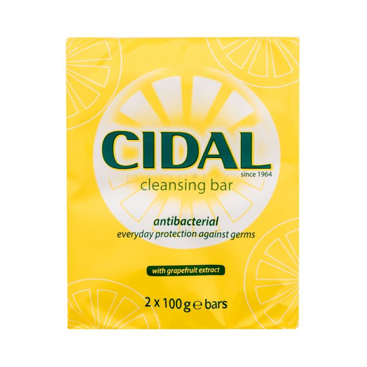 Cidal Cleansing Soap Antibacterial Sapone 2x100 g
