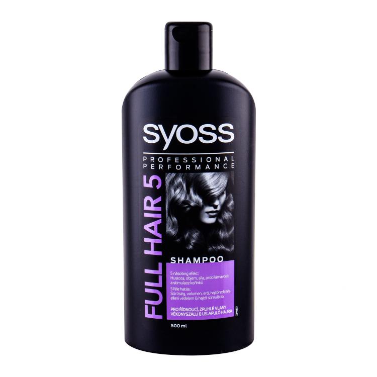 Syoss Full Hair 5 Shampoo Shampoo donna 500 ml
