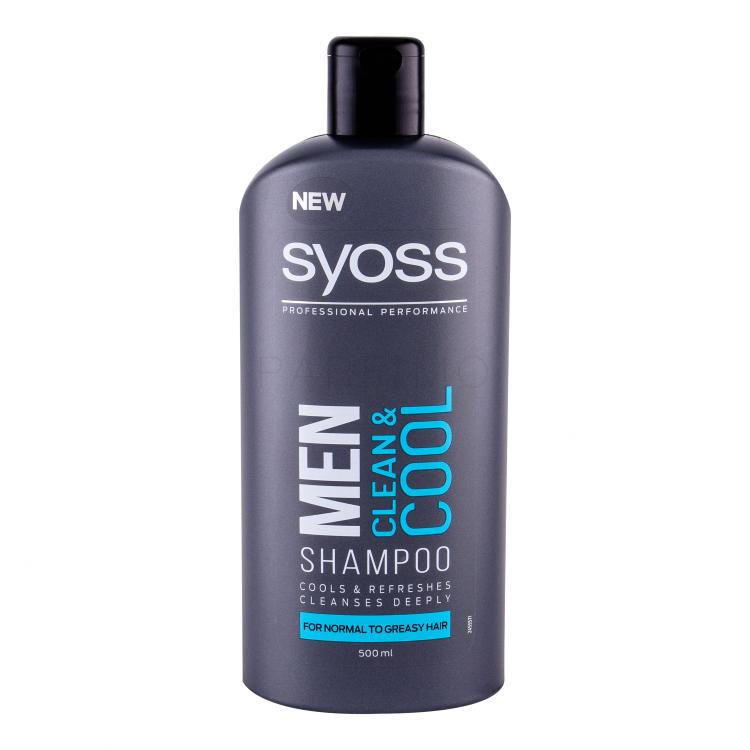 Syoss Men Clean &amp; Cool Shampoo uomo 500 ml