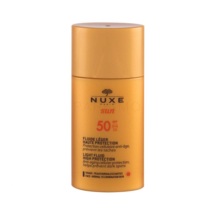 NUXE Sun Light Fluid SPF50 Protezione solare viso 50 ml