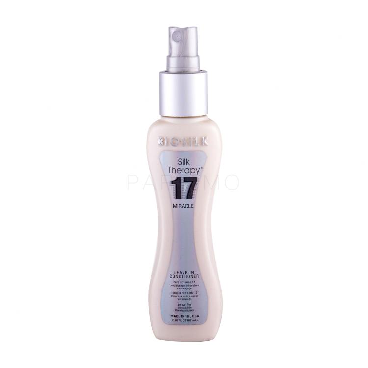 Farouk Systems Biosilk Silk Therapy 17 Miracle Leave-In Conditioner Spray curativo per i capelli donna 67 ml