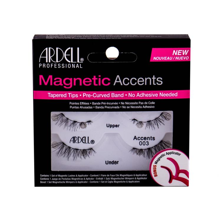 Ardell Magnetic Accents 003 Ciglia finte donna 1 pz Tonalità Black