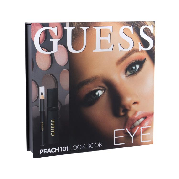 GUESS Look Book Eye Pacco regalo ombretti 12 x 1,16 g + mascara Black 4 ml + matita occhi Black 0,5 g + specchio