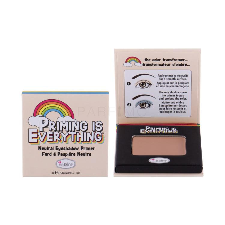 TheBalm Priming is Everything Mineral Eyeshadow Ombretto donna 0,57 g Tonalità Neutral