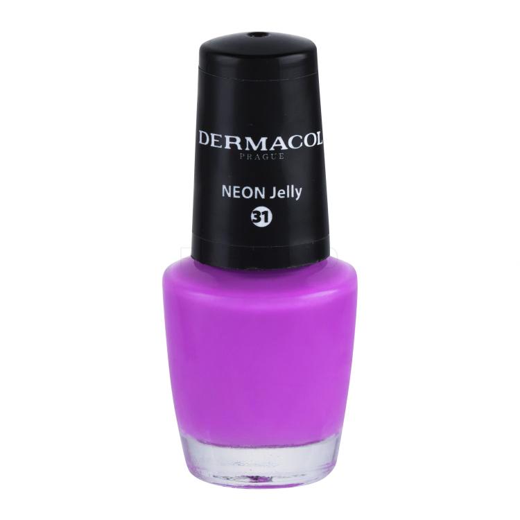 Dermacol Neon Smalto per le unghie donna 5 ml Tonalità 31 Neon Jelly