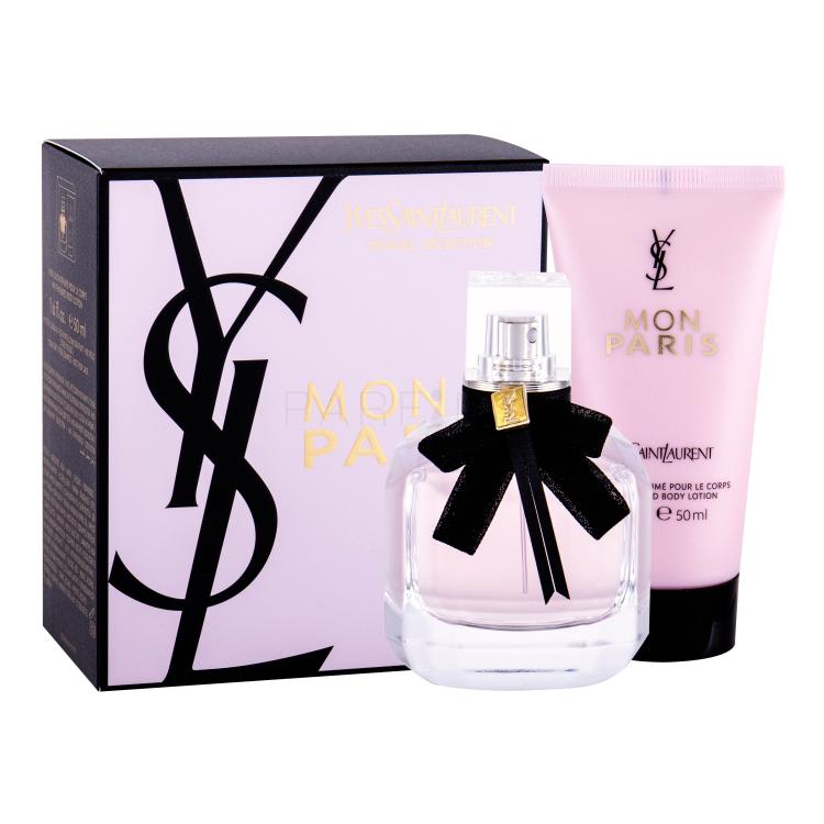 Yves Saint Laurent Mon Paris Pacco regalo eau de parfum 50 ml + lozione corpo 50 ml