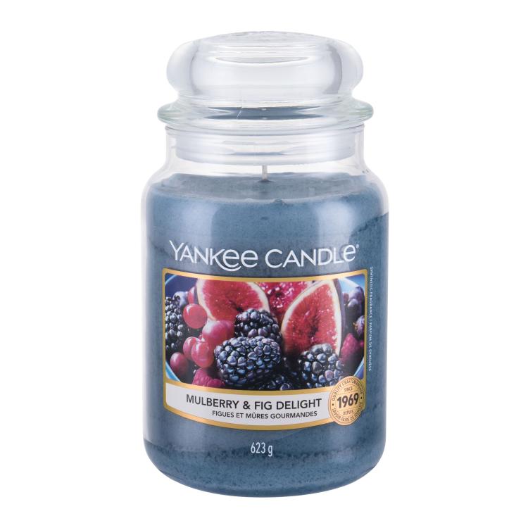 Yankee Candle Mulberry &amp; Fig Delight Candela profumata 623 g