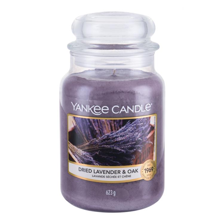 Yankee Candle Dried Lavender &amp; Oak Candela profumata 623 g