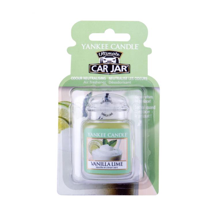 Yankee Candle Vanilla Lime Car Jar Deodorante per auto 1 pz