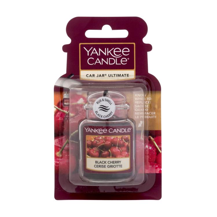 Yankee Candle Black Cherry Car Jar Deodorante per auto 1 pz