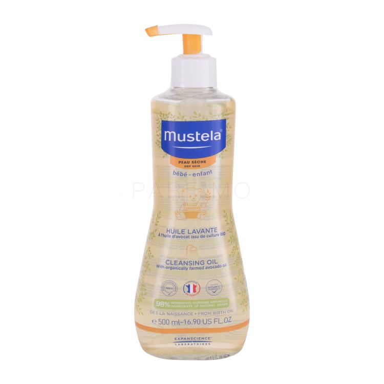 Mustela Bébé Cleansing Oil Olio da bagno bambino 500 ml