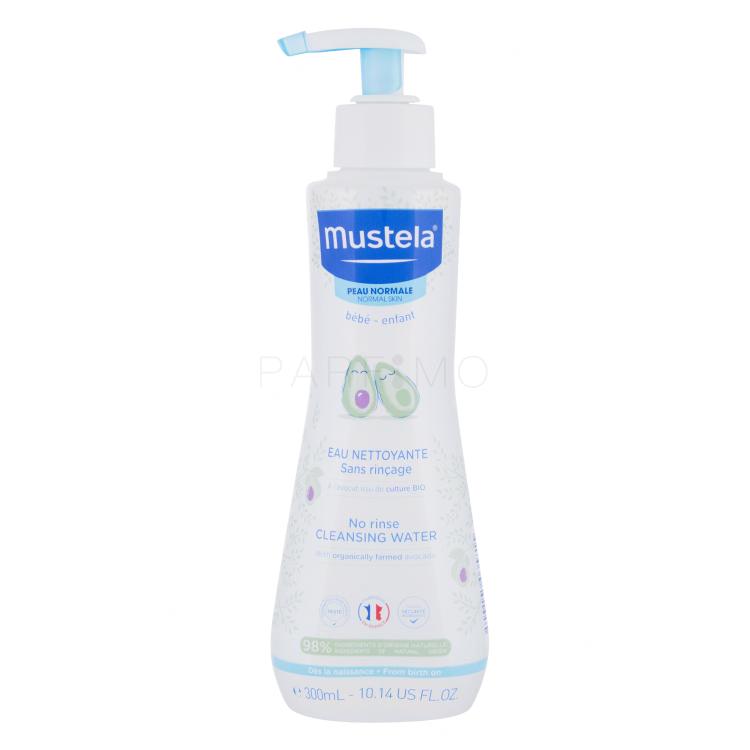 Mustela Bébé Cleansing Water No-Rinse Acqua detergente e tonico bambino 300 ml