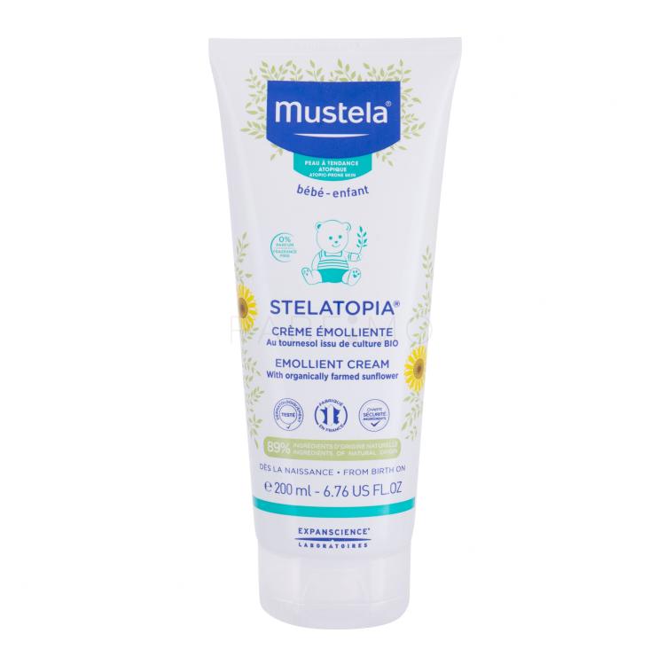 Mustela Bébé Stelatopia Emollient Cream Crema giorno per il viso bambino 200 ml