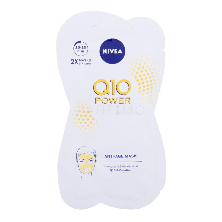 Nivea Q10 Power Anti-Age Maschera per il viso donna 15 ml