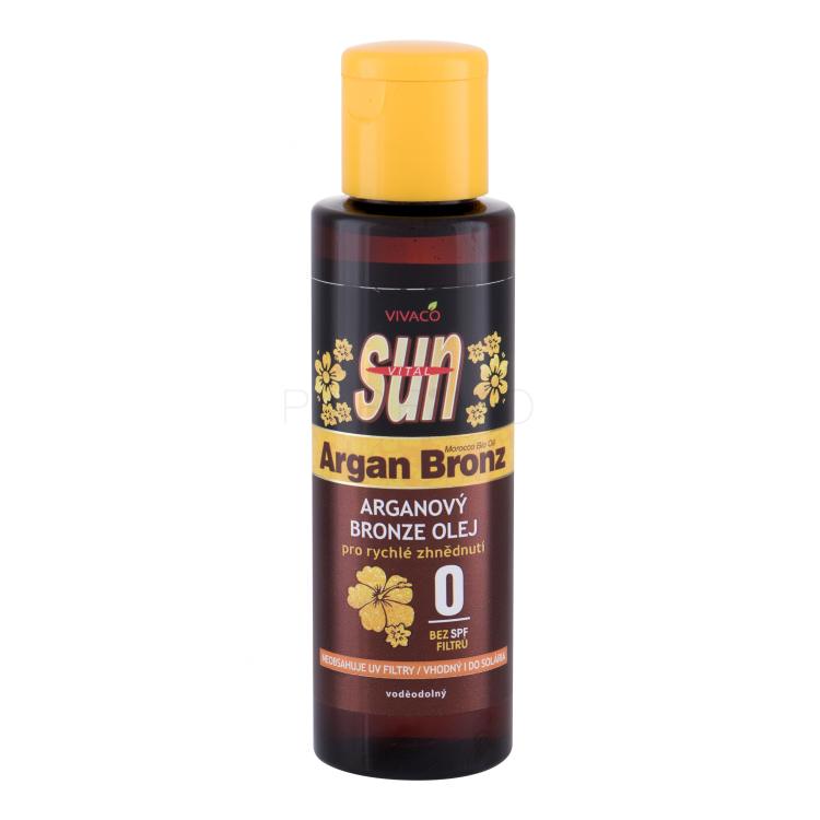Vivaco Sun Argan Bronz Oil Protezione solare corpo 100 ml