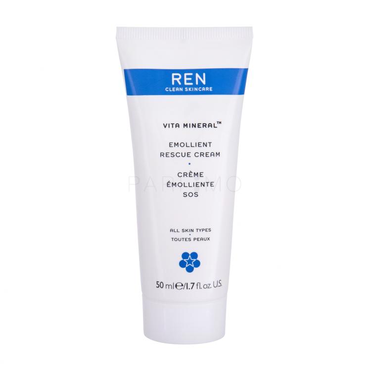REN Clean Skincare Vita Mineral Emollient Rescue Crema giorno per il viso donna 50 ml