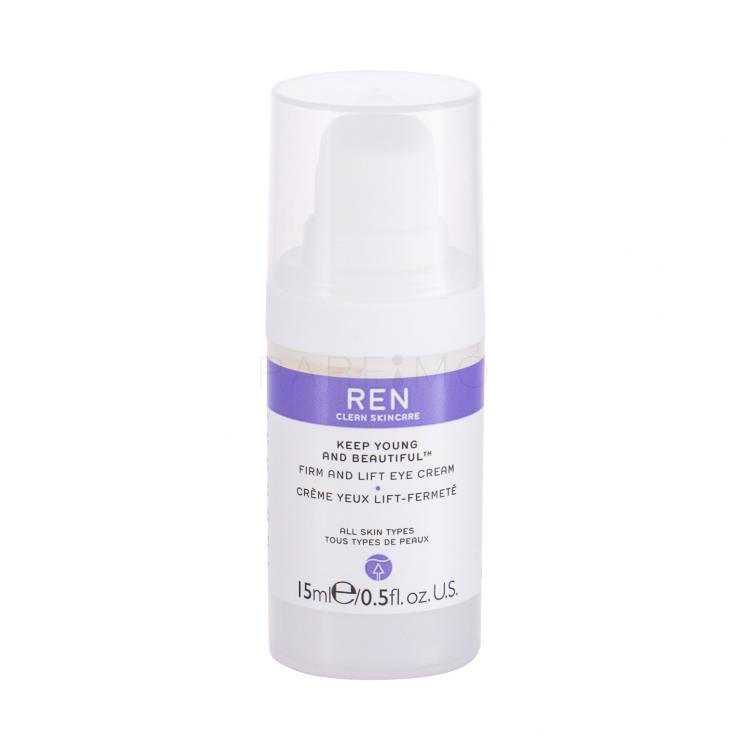 REN Clean Skincare Keep Young And Beautiful Firm And Lift Crema contorno occhi donna 15 ml