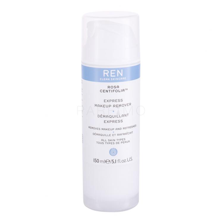 REN Clean Skincare Rosa Centifolia Express Struccante viso donna 150 ml