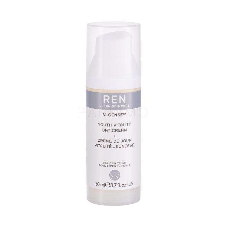 REN Clean Skincare V-Cense Youth Vitality Crema giorno per il viso donna 50 ml