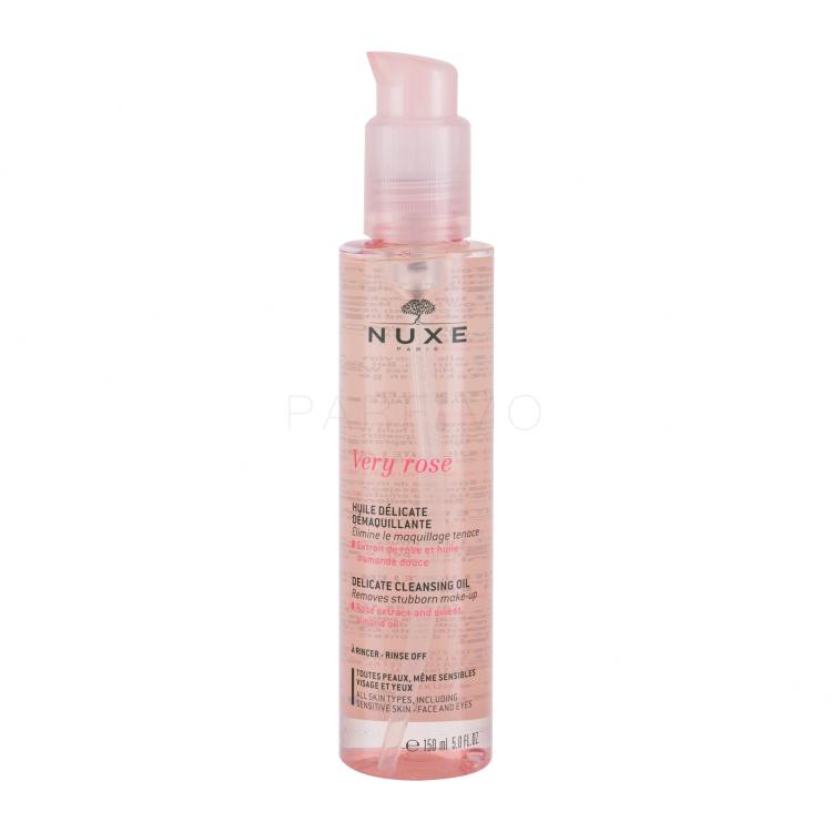 NUXE Very Rose Delicate Olio detergente donna 150 ml
