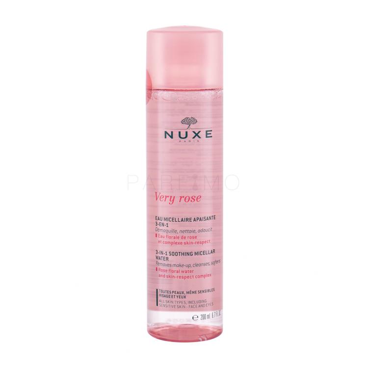 NUXE Very Rose 3-In-1 Soothing Acqua micellare donna 200 ml