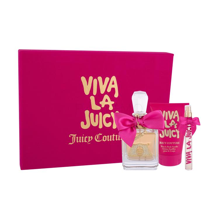 Juicy Couture Viva La Juicy Pacco regalo eau de parfum 100 ml + eau de parfum 10 ml + lozione corpo 125 ml