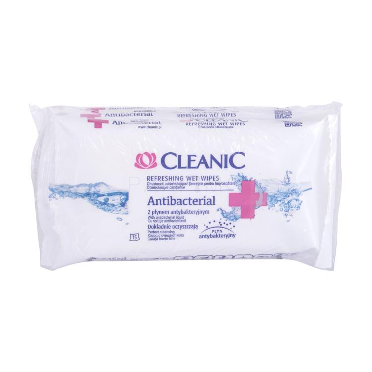 Cleanic Antibacterial Refreshing Pacco regalo fazzolettini antibatterici 3 x 15 pz