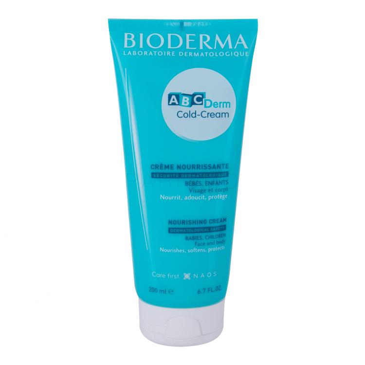 BIODERMA ABCDerm Cold-Cream Face &amp; Body Crema per il corpo bambino 200 ml