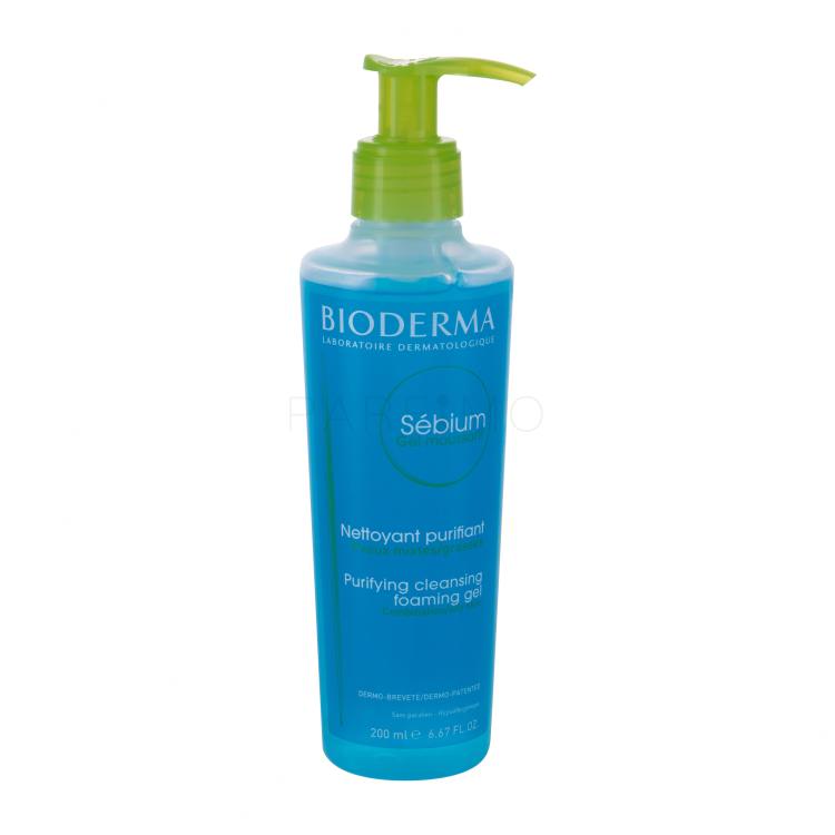 BIODERMA Sébium Gel Moussant With Pump Gel detergente donna 200 ml