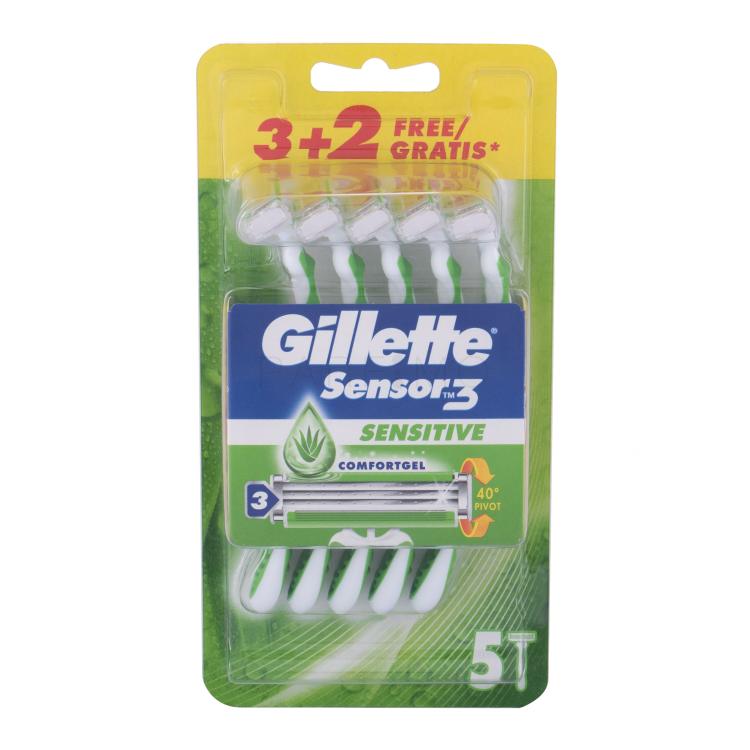 Gillette Sensor3 Sensitive Rasoio uomo 1 pz