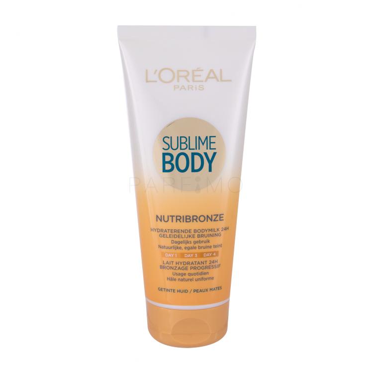 L&#039;Oréal Paris Sublime Body Nutribronze Tinted Skin Prodotti autoabbronzanti donna 200 ml