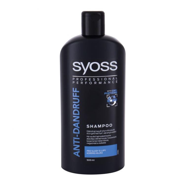 Syoss Anti-Dandruff Shampoo Shampoo donna 500 ml