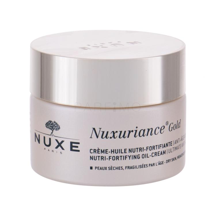NUXE Nuxuriance Gold Nutri-Fortifying Oil-Cream Crema giorno per il viso donna 50 ml