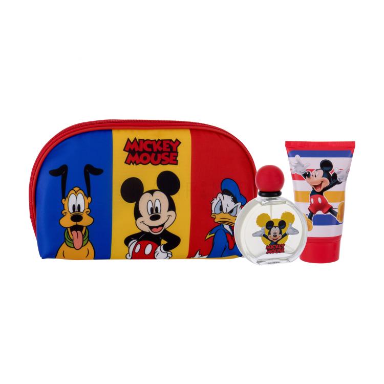 Disney Mickey Mouse Pacco regalo eau de toilette 50 ml + doccia gel 100 ml + trousse