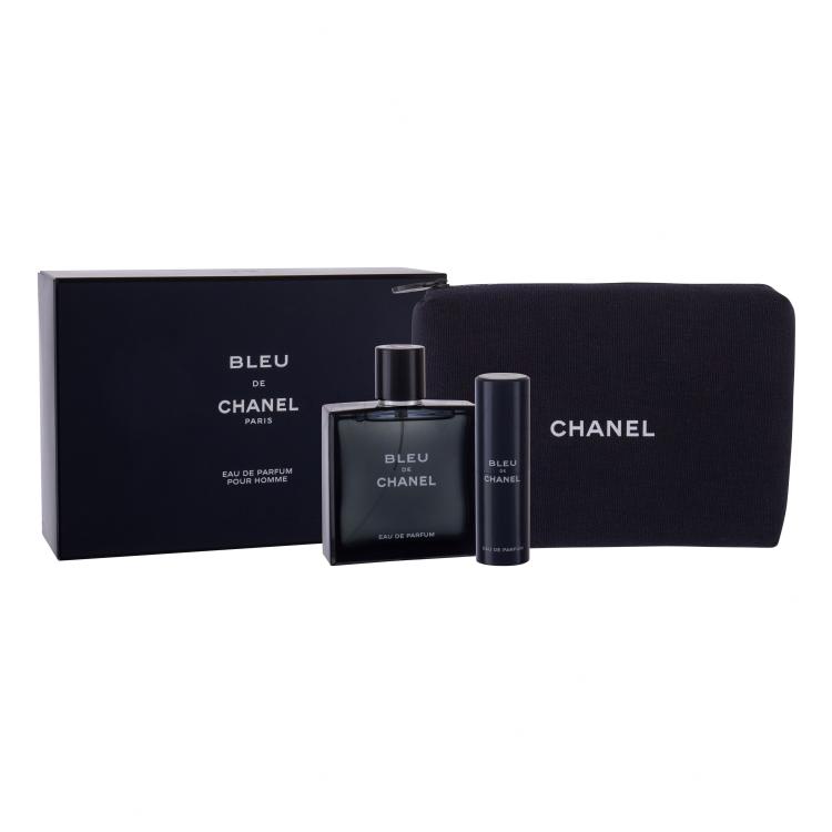 Chanel Bleu de Chanel Pacco regalo eau de parfum 100 ml + eau de parfum 20 ml + trousse