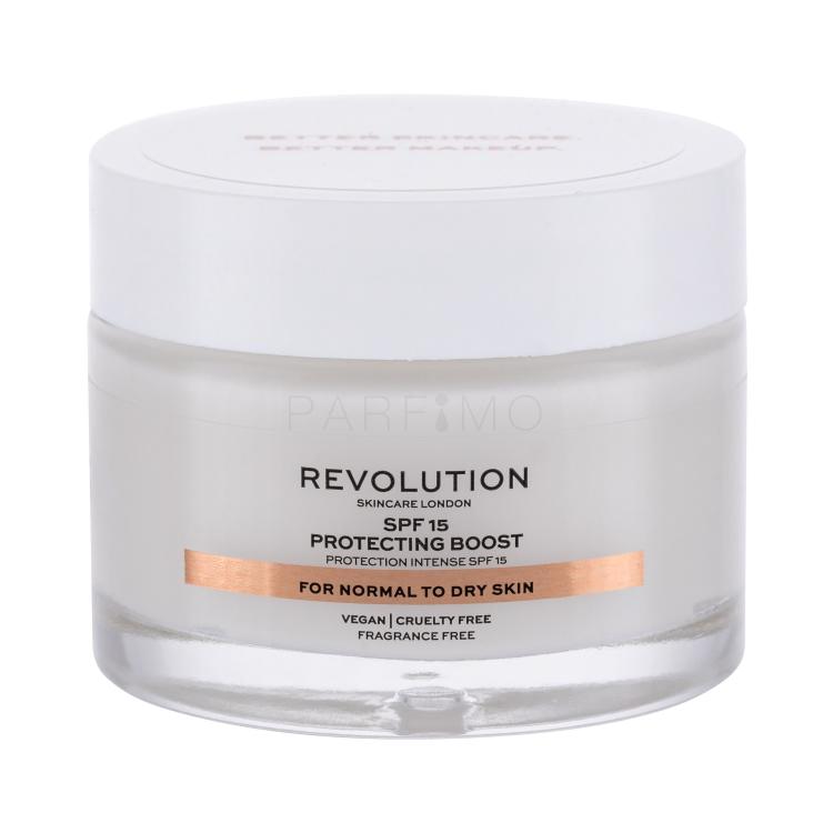 Revolution Skincare Moisture Cream Normal to Dry Skin SPF15 Crema giorno per il viso donna 50 ml