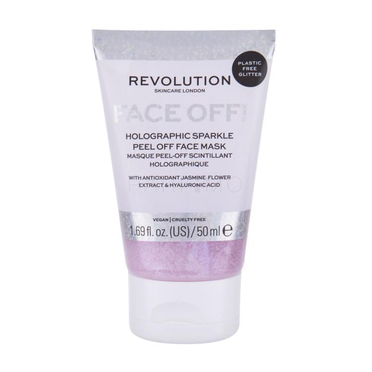 Revolution Skincare Face Off! Holographic Sparkle Maschera per il viso donna 50 ml