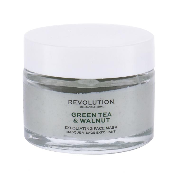 Revolution Skincare Green Tea &amp; Walnut Maschera per il viso donna 50 ml
