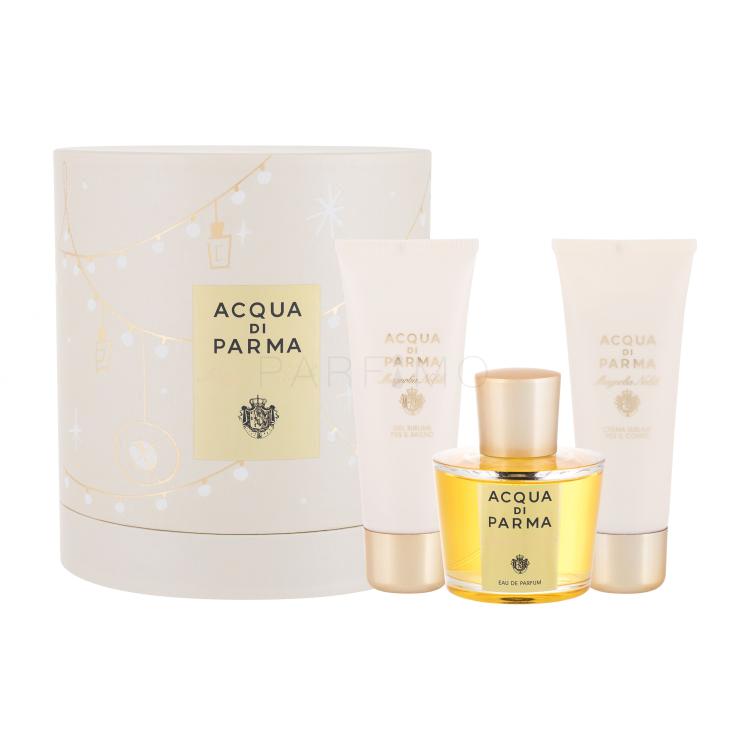 Acqua di Parma Le Nobili Magnolia Nobile Pacco regalo eau de parfum 100 ml + crema corpo 75 g + doccia gel 75 ml